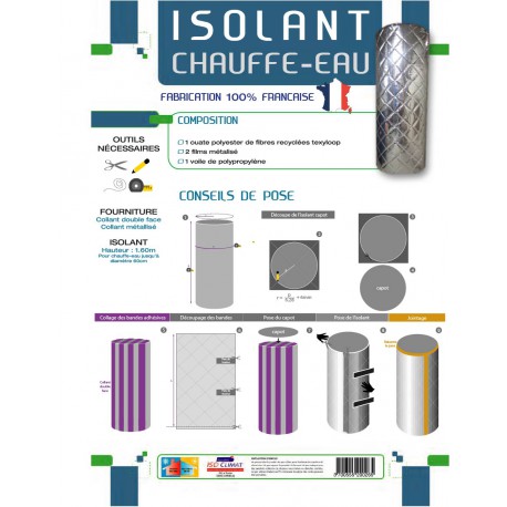 isolant pour chauffe-eau